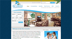 Desktop Screenshot of parccorniche.com